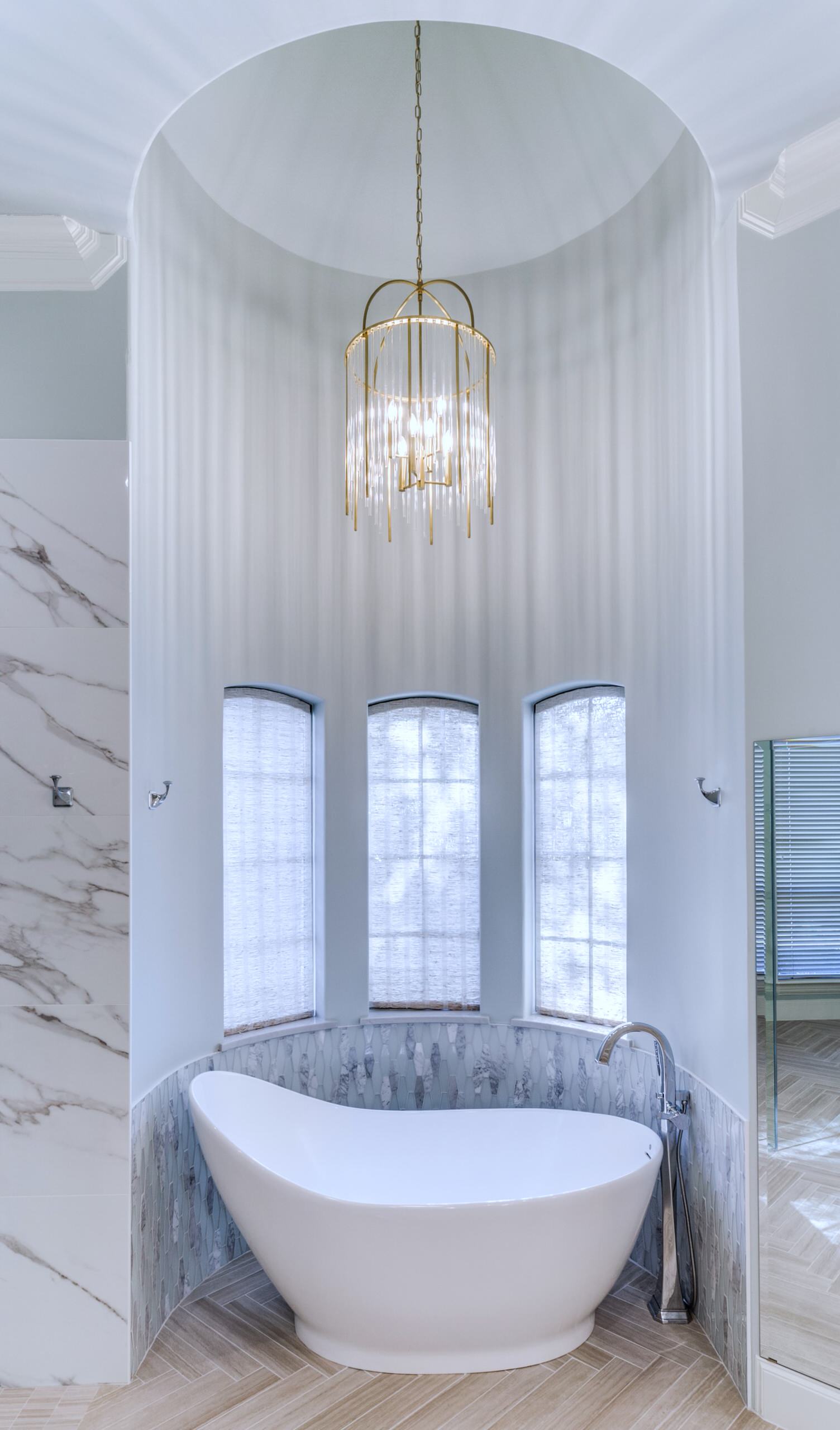 Transitional Elegance-Bathroom