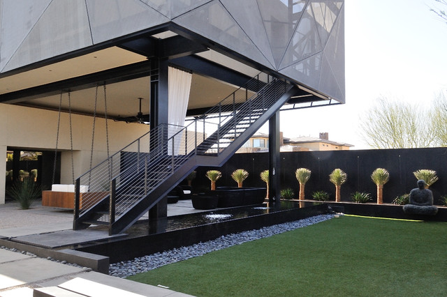 FreeStanding Stairways - Modern - Landscape - Las Vegas 