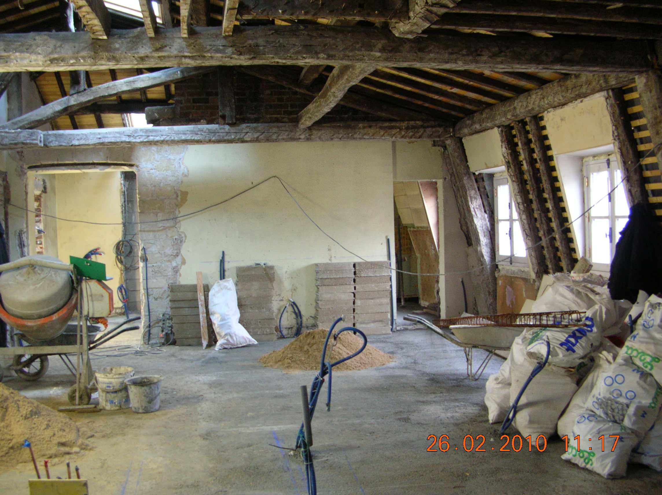 Projets rénovation sous comble 3 appartements