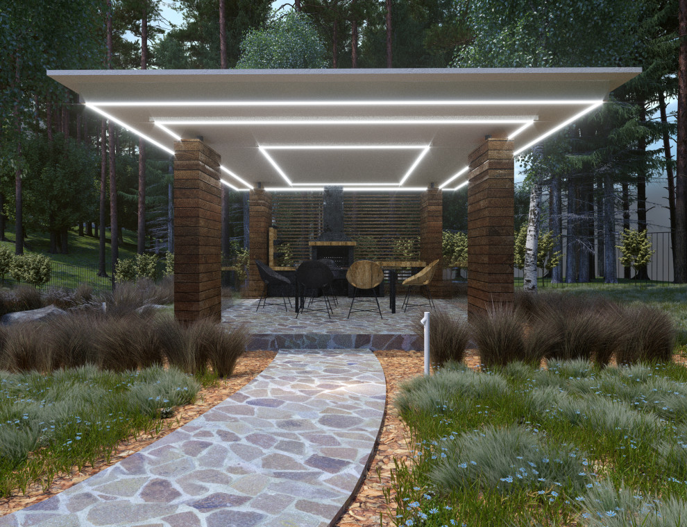 Проект дома в пос. «Зеленая роща» Ленинградской области