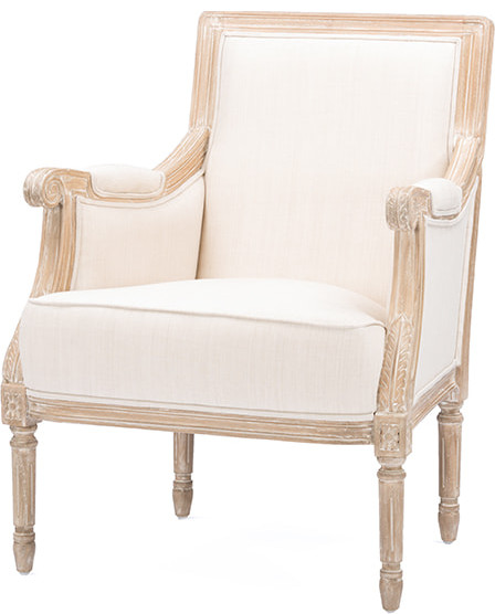Chavanon Accent Chair - Farmhouse - Armchairs And Accent Chairs - by  HedgeApple | Houzz