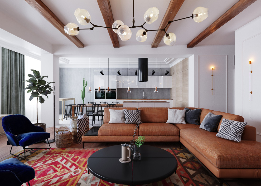 Квартира с элементами сканди стиля