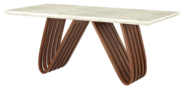 Sorrento Marble Top Dining Table, Small