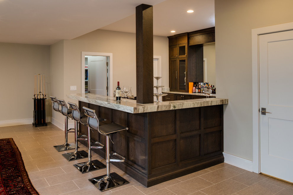 Downtown Northville New Construction - Custom Cabinetry - Transitional ...