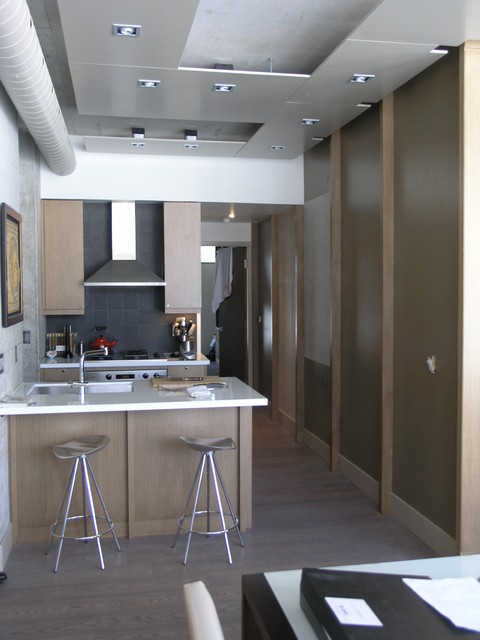 Loft   Contemporary Kitchen 