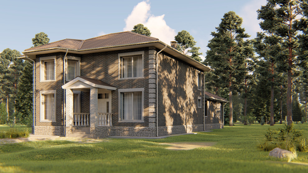 Дизайн фасадов индивидуального жилого дома