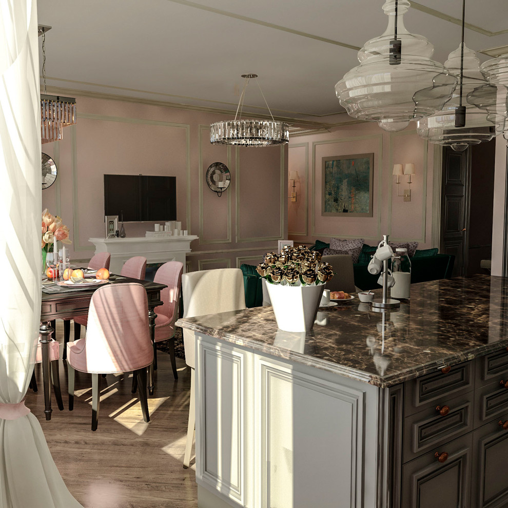 Современная классика. Квартира в Москве.