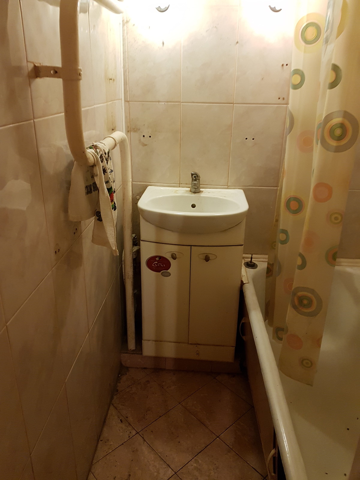 Ванная комната до ремонта