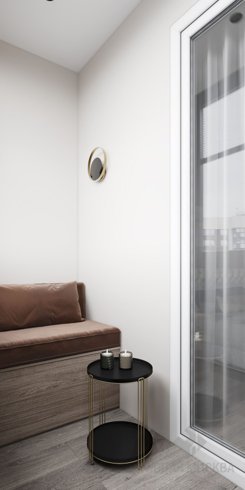 Дизайн-проект трехкомнатной квартиры ЖК "Лучи"