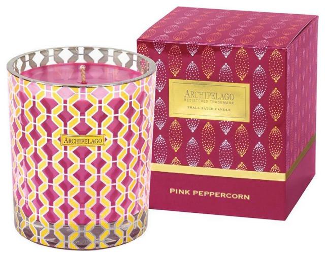Archipelago Botanicals Pink Peppercorn Gift Box Candle Contemporary