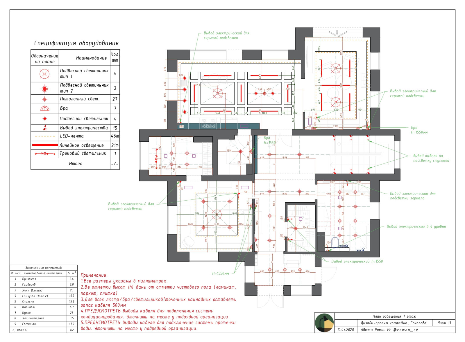 Пример дизайн-проект квартиры