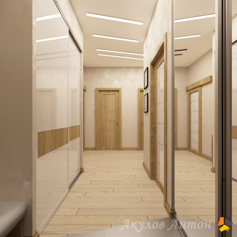 Дизайн-проект квартиры 72 кв.м. по ул.Тернопольская