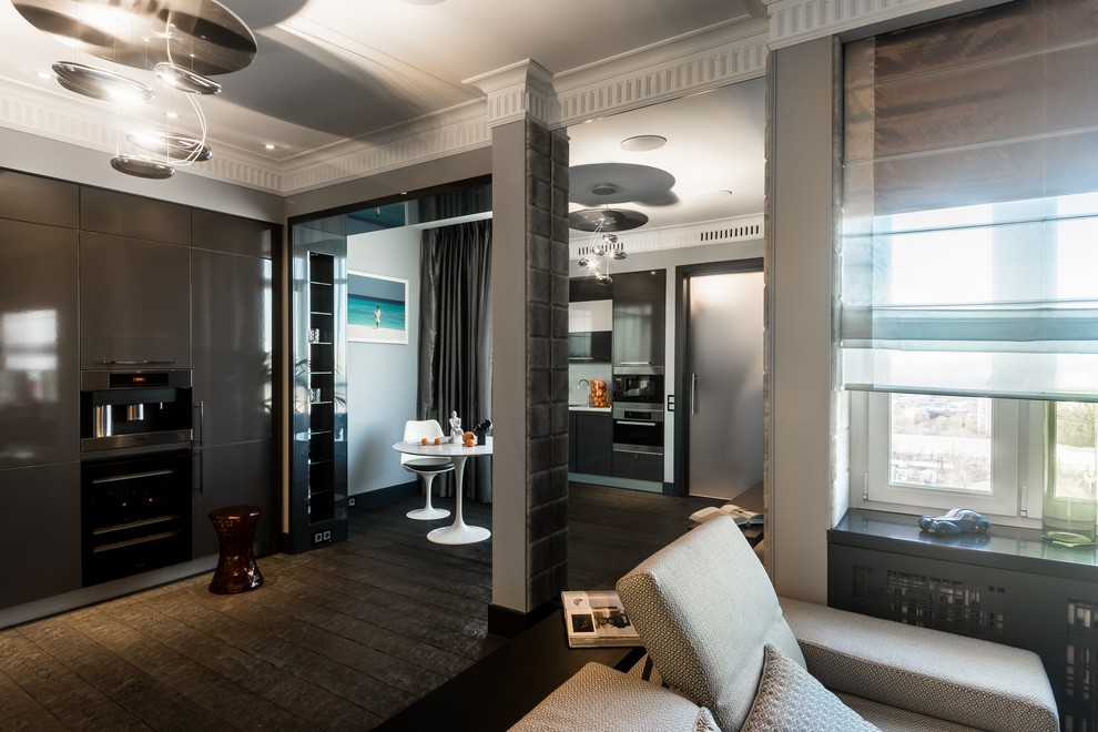 Квартира для молодого человека в современном стиле