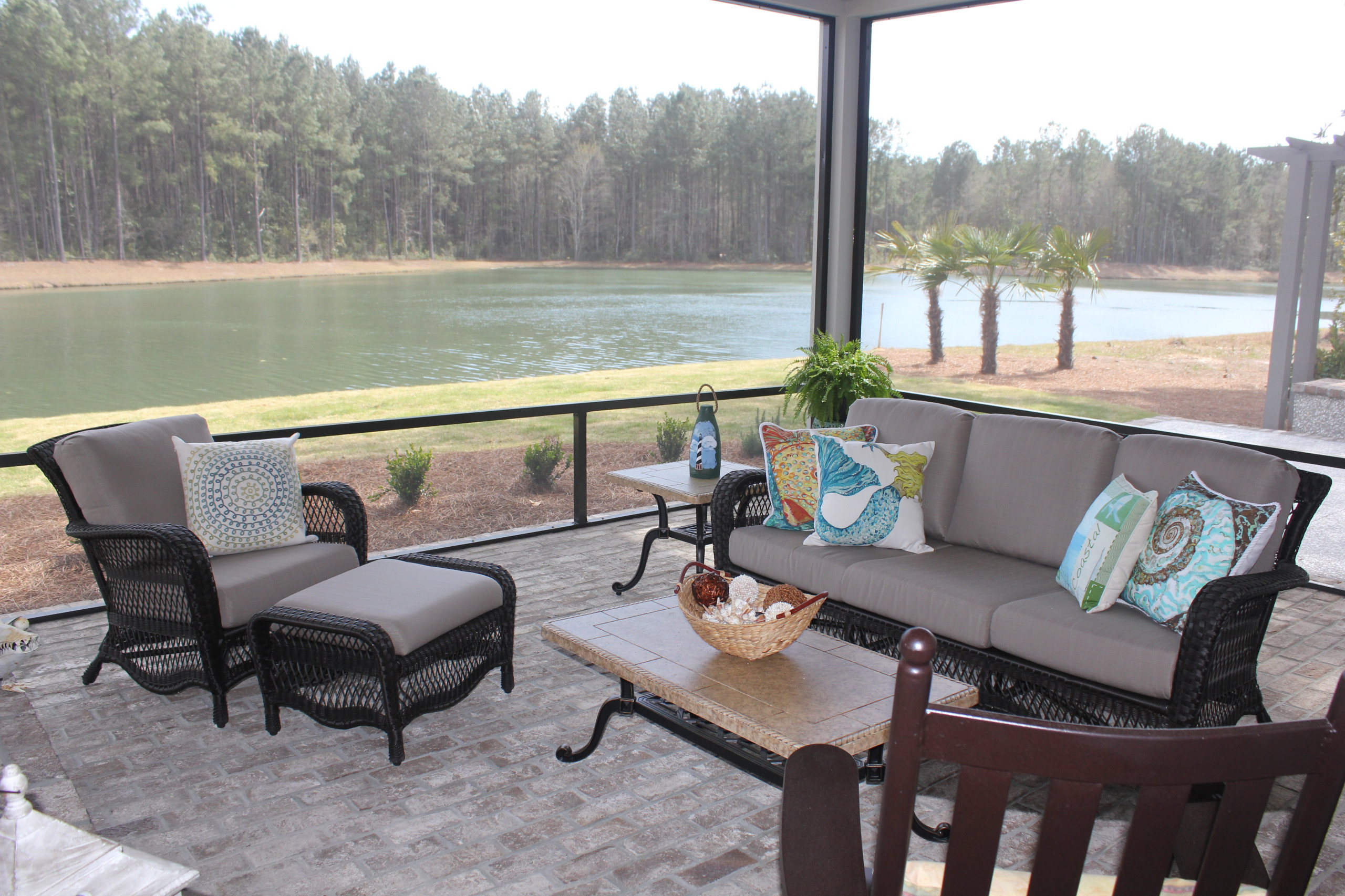 Model Home Screened Porch