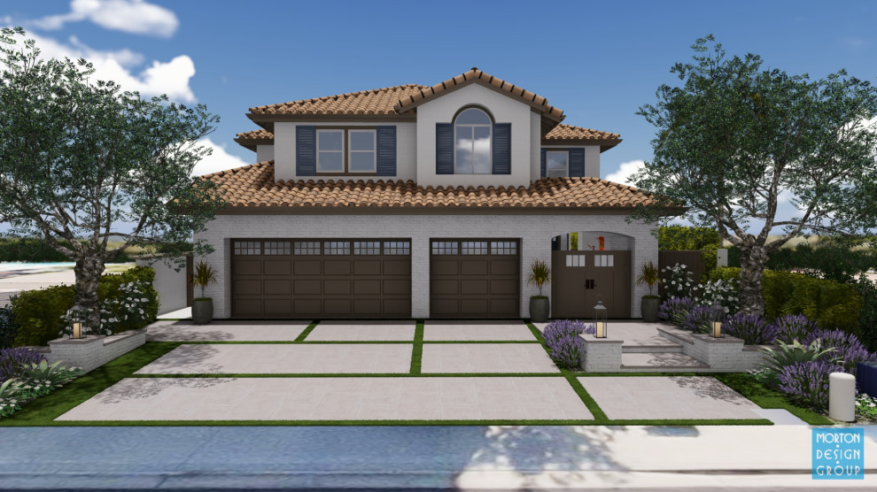 Garrett - Contemporary Yard Remodel - Laguna Niguel, CA.