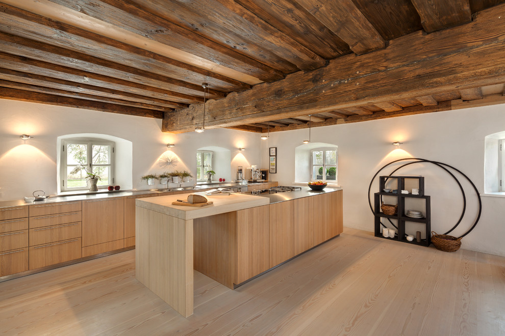 Design ideas for a contemporary kitchen in Nuremberg.