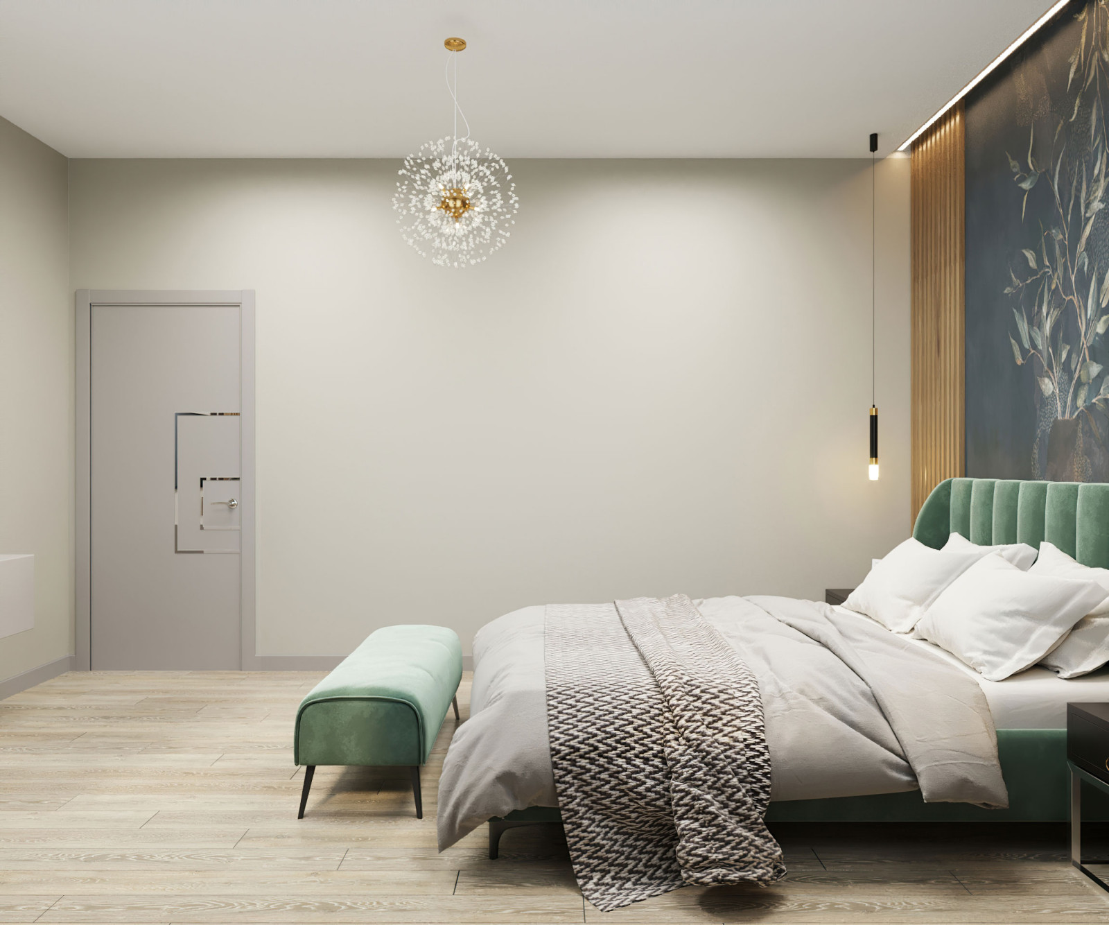 Двухэтажный дом для большой семьи