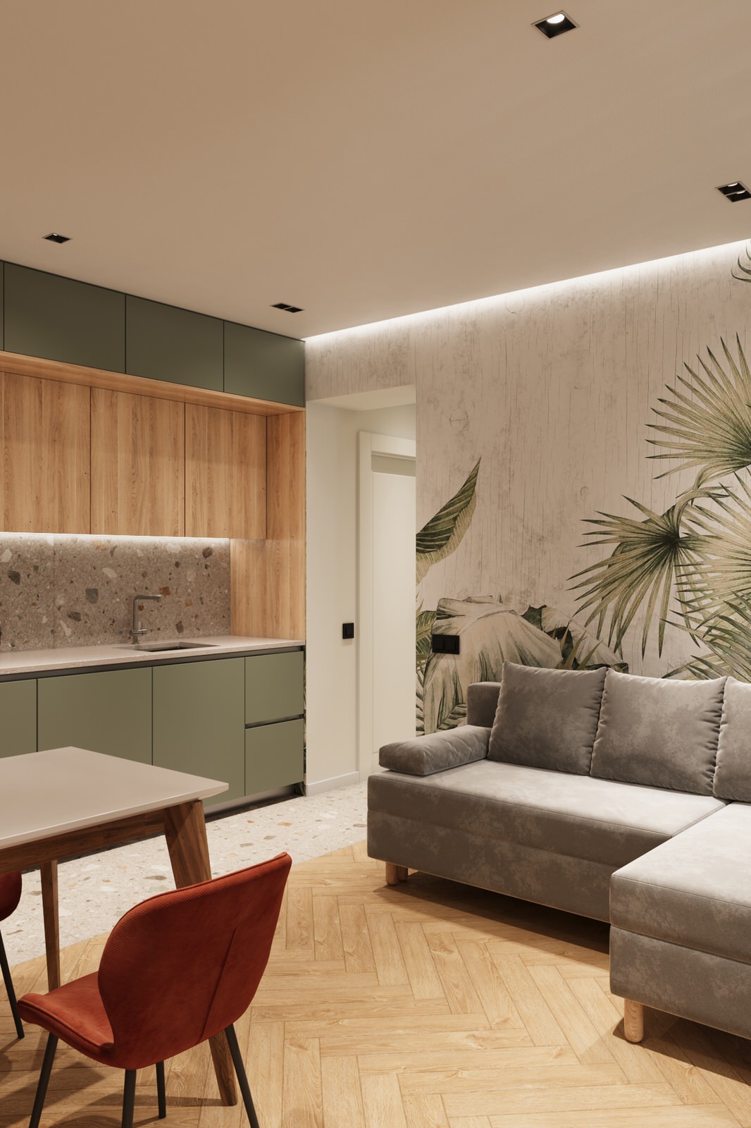 Кухня-гостиная