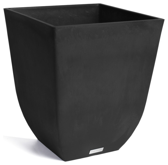 Veradek Veradek Sierra Square Planter Outdoor Pots And Planters Houzz