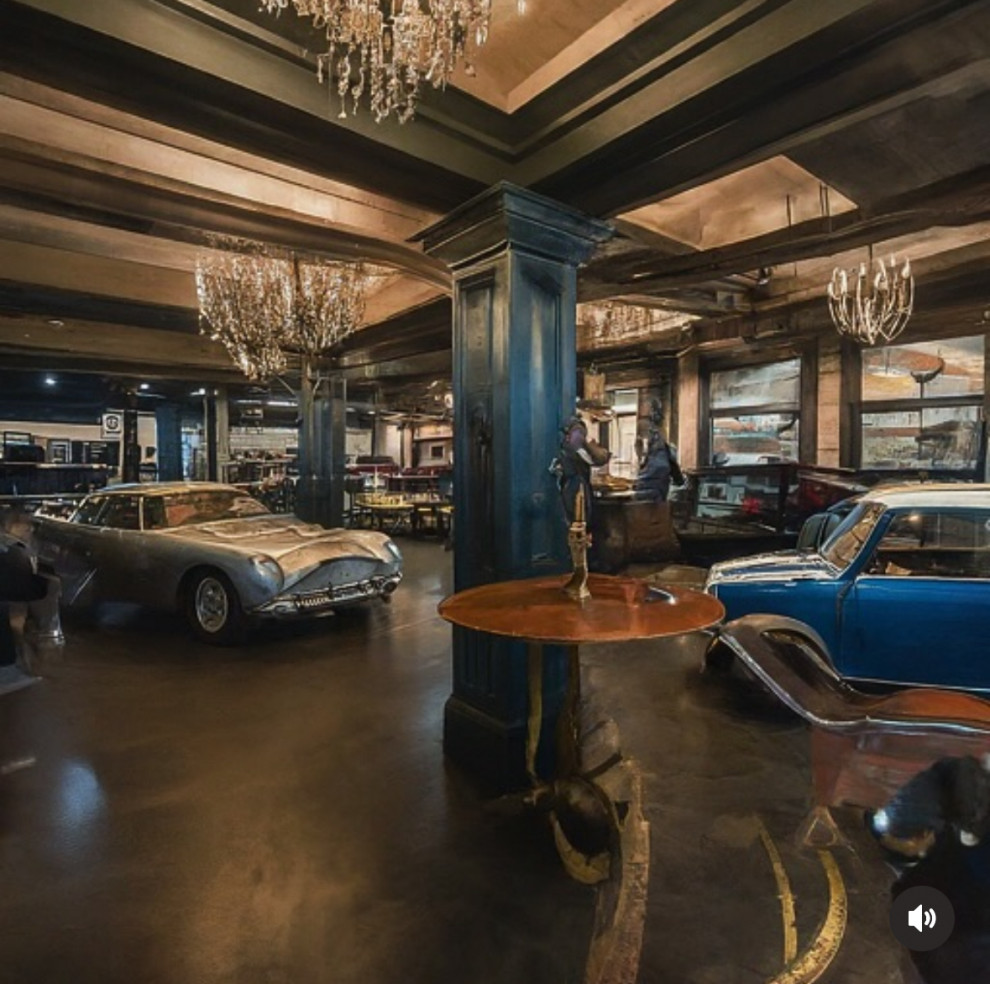 Project Spotlight: The "Collector's Cathedral" – An AI-Rendered Multi-Car Galler