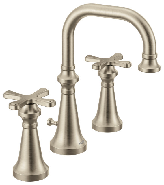 Moen TS44103 Colinet 1.2 GPM Widespread Bathroom Faucet - Brushed Nickel