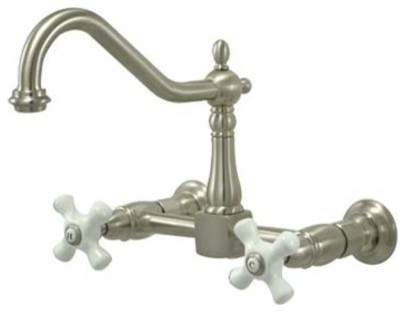Elements Of Design ES1248PX New Orleans Double Handle 8" Center - Satin Nickel