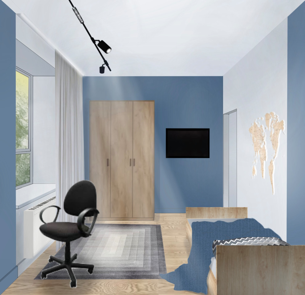 Дизайн-проект трехкомнатной квартиры