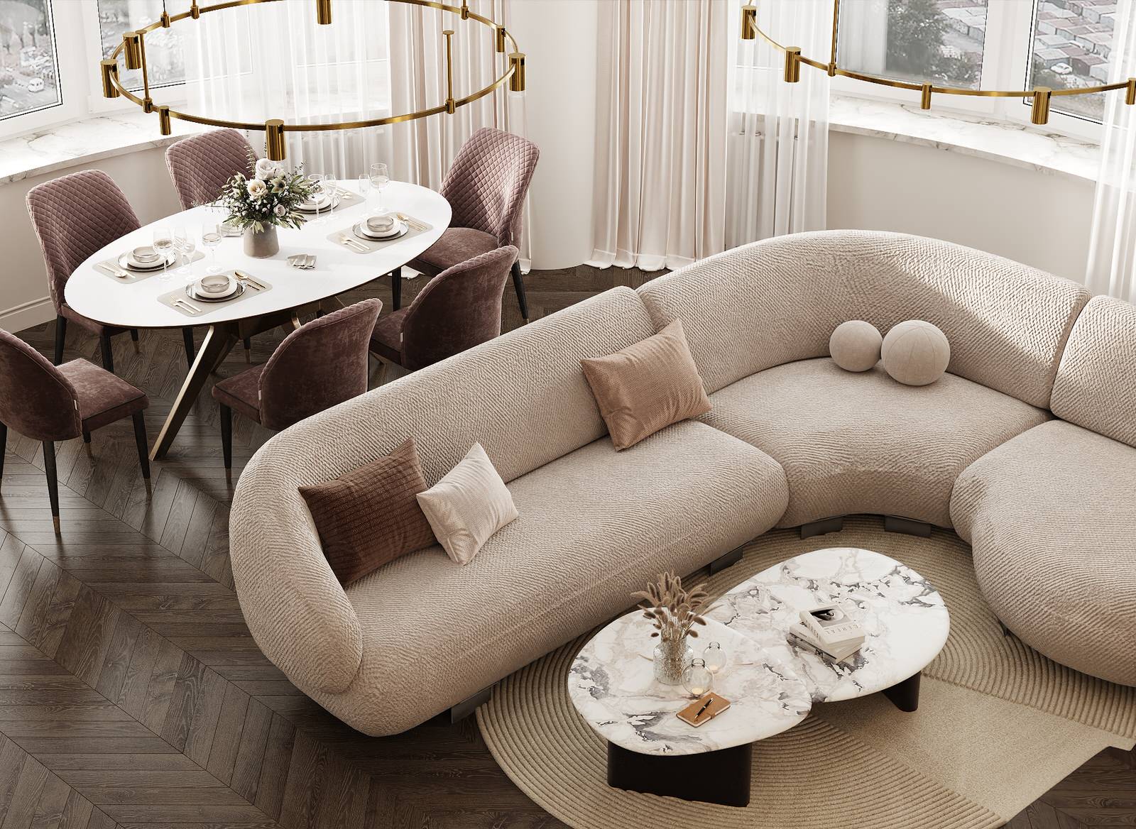 Квартира в ЖК Командор 110 м2