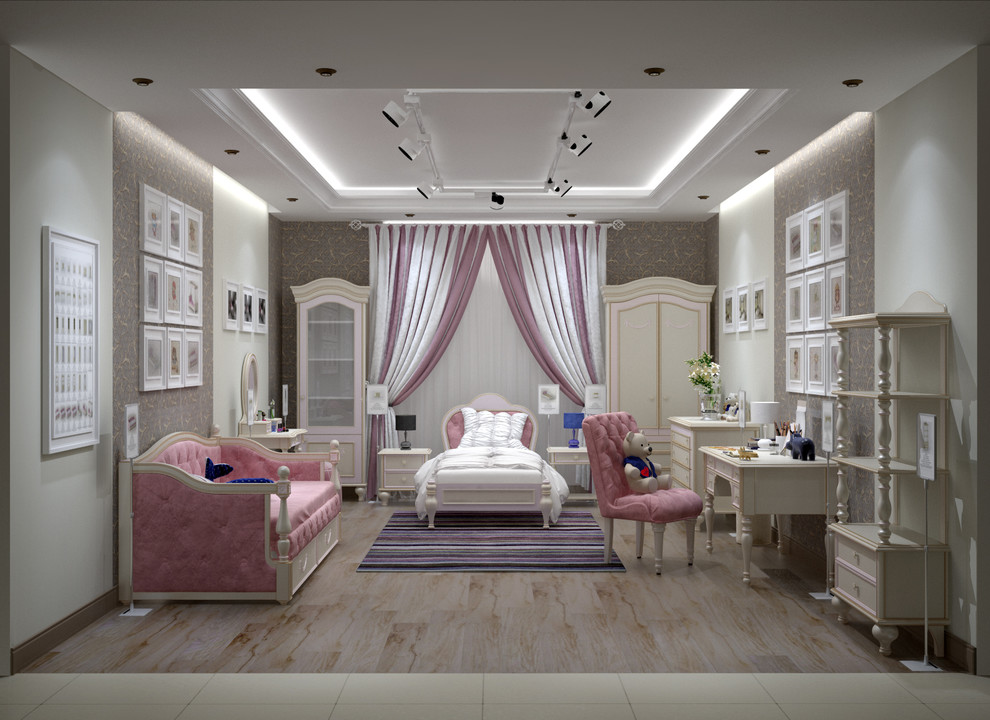 Шикарная детская комната для маленькой принцессы в итальянском стиле от Cristel.