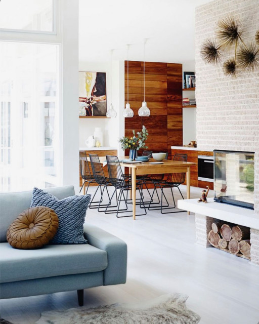 Balwyn Residence contemporary-vardagsrum