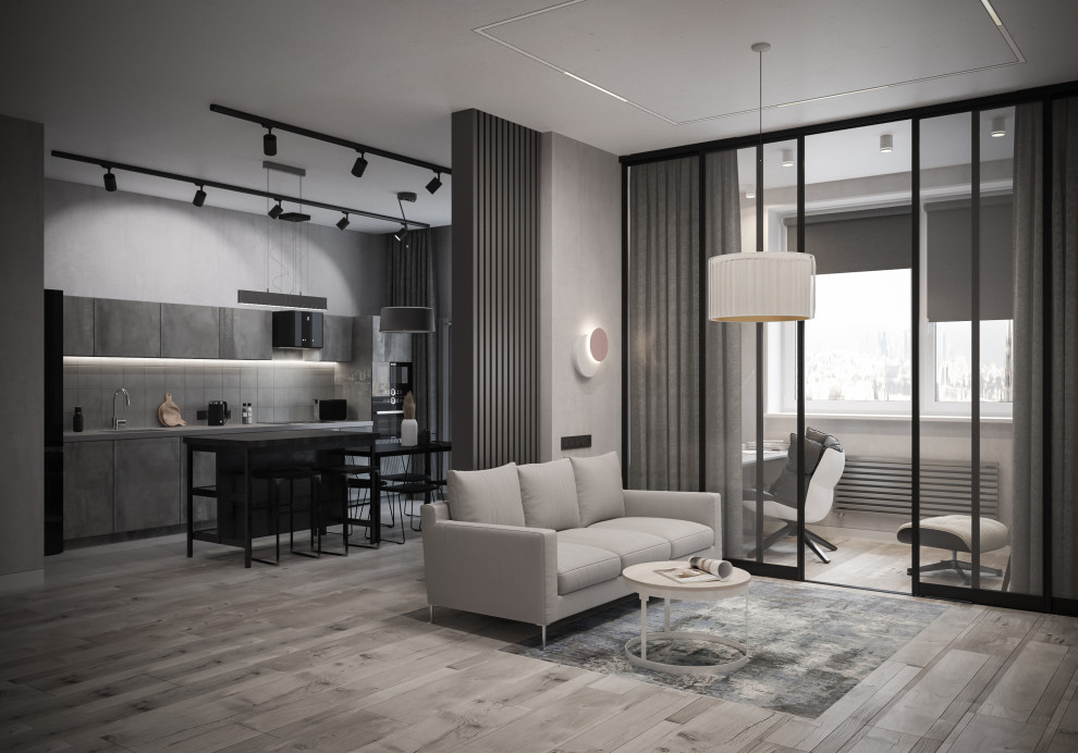 Проект для семьи из 4х человек, общая площадь 144 кв.м.