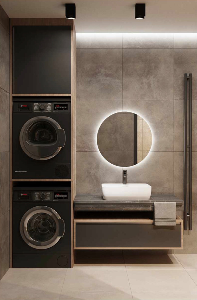 Квартира в стиле лофт для семейной пары