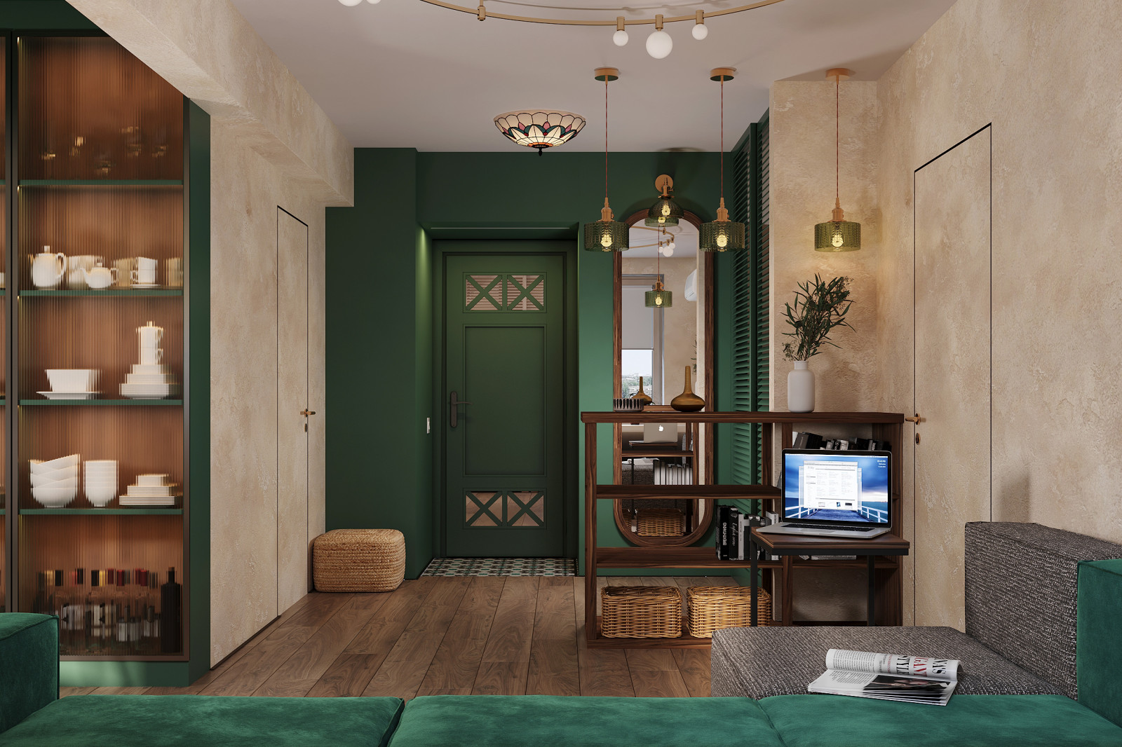 Квартира в центре Москвы | Гостиная