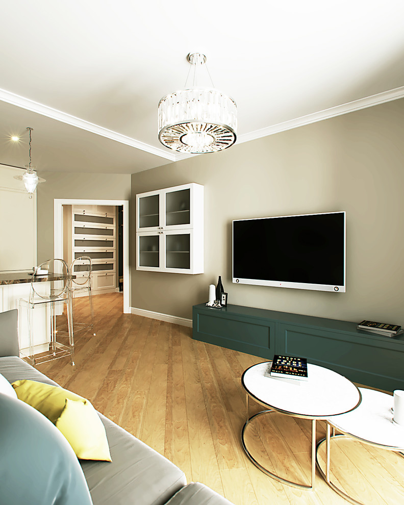 Квартира 67 м2 неоклассика