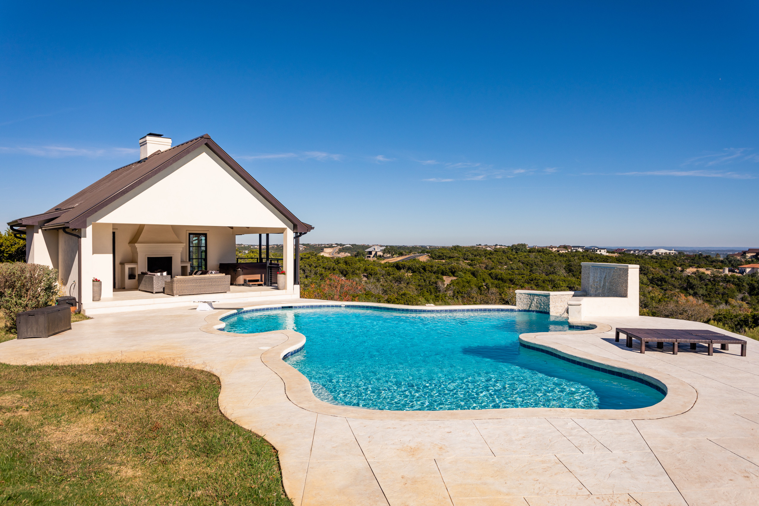 Hillside Pool Cabana