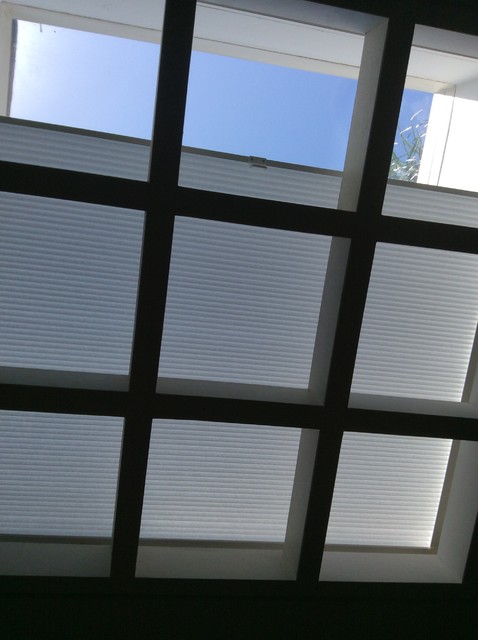 Skylight Blinds contemporary-bedroom