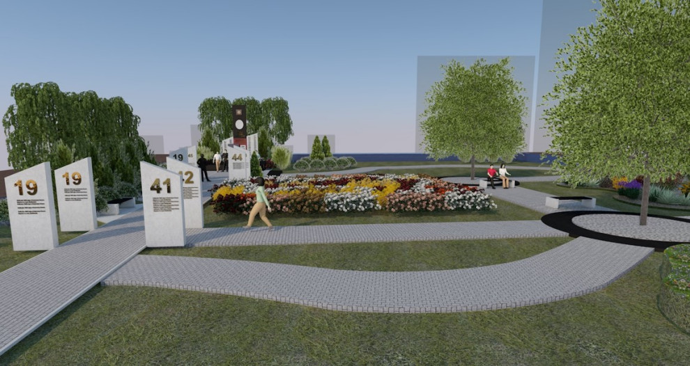 Дизайн-проект Мемориала Памяти и благоустройства прилегающей территории