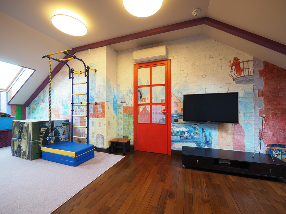 Детская игровая на мансарде