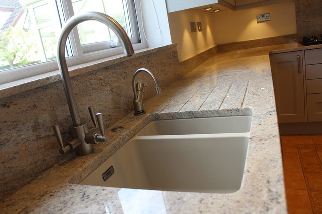 The difference between Before & After! transitional-kitchen
