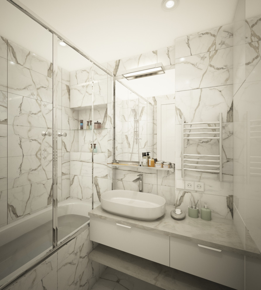 Светлая квартира в современном стиле