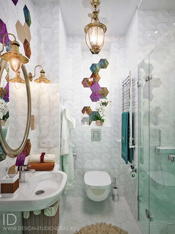 Ванная и душевая в двух вариантах