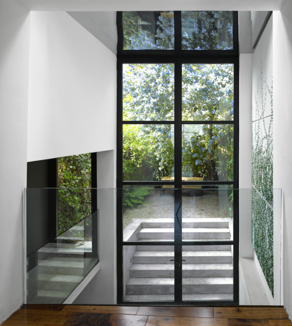 Bower House contemporary-entrance