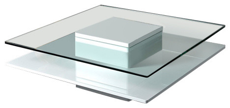 Modrest Emulsion Modern Oak Gl Coffee Table Contemporary Modrest Emulsion Modern White Gl Coffee Table