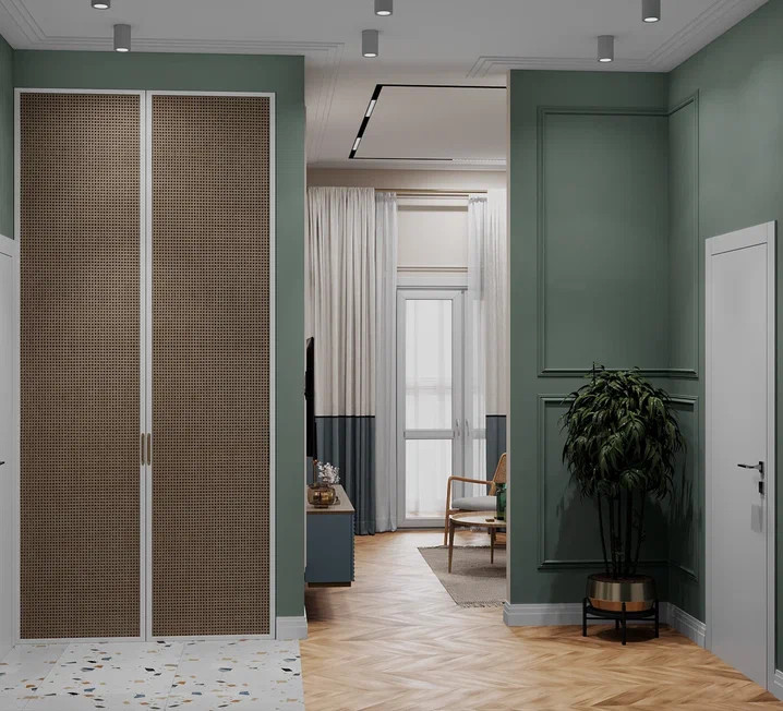 Ремонт квартиры на первом этаже с двумя балконами