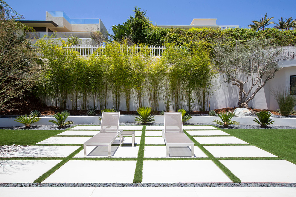 Inspiration for a midcentury garden in San Diego.