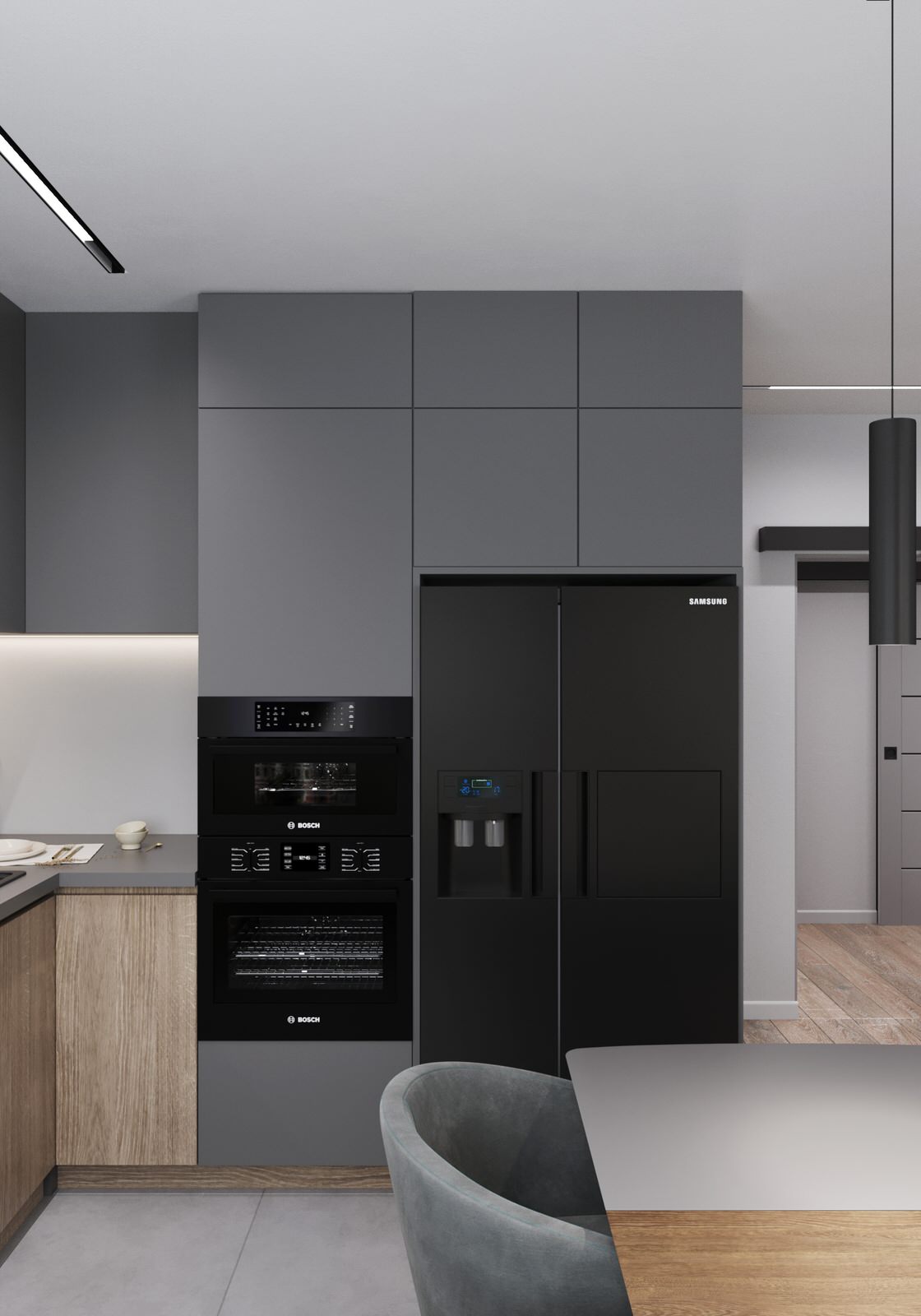 3-х комнатная квартира в одном стиле