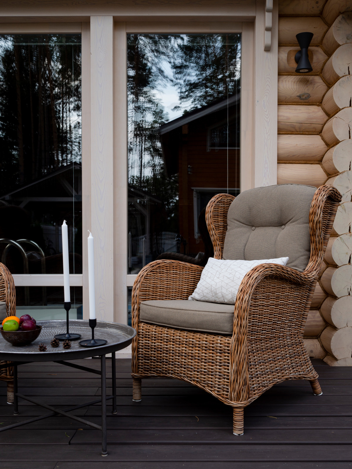 Банный домик с бассейном (фото)