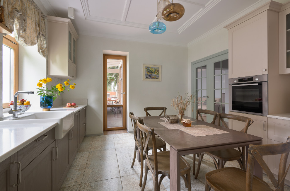 Кухня в загородном доме