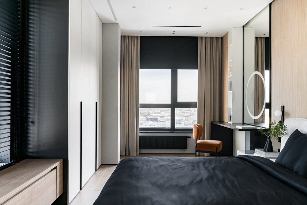 Спальня в современном стиле | ЖК Clever Park