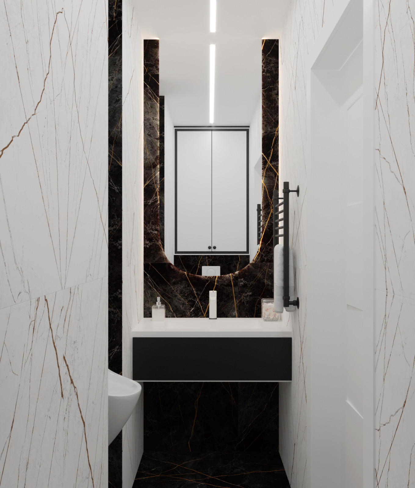 Black&White, проект квартиры